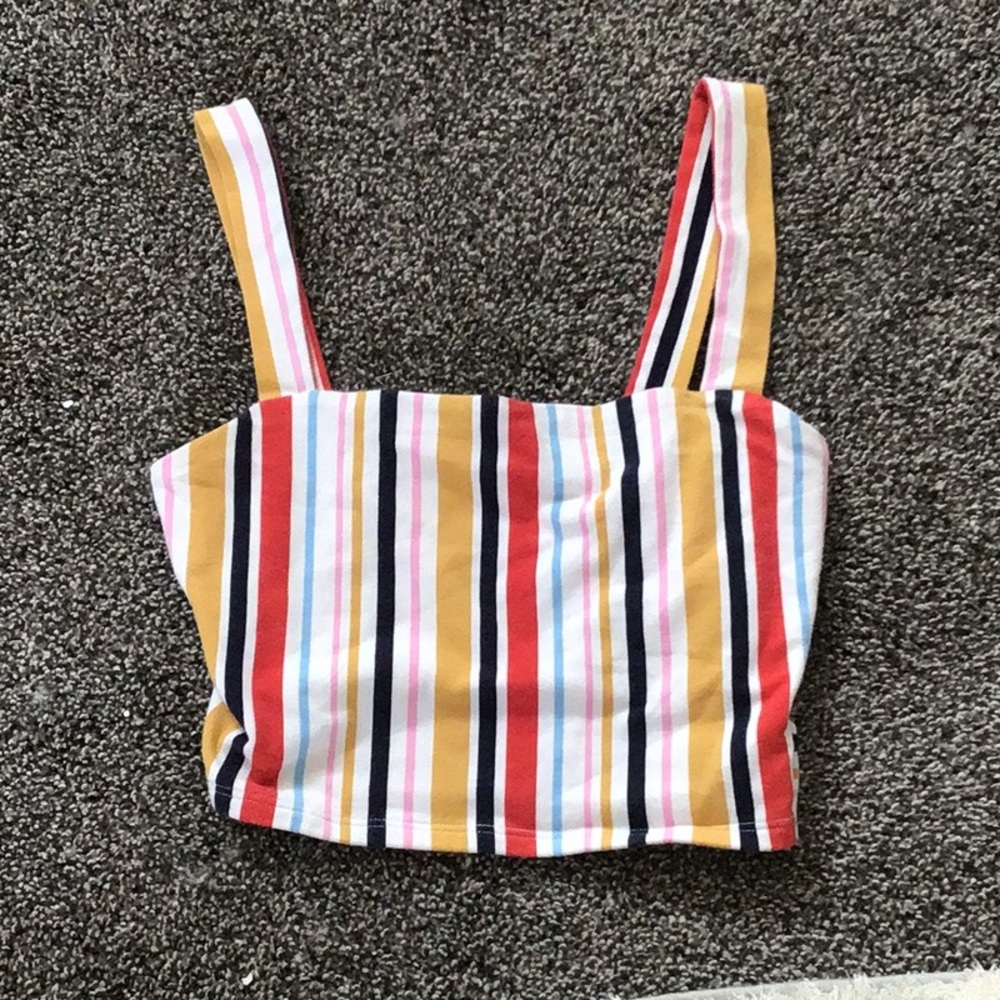 Forever 21 Multi colored crop top